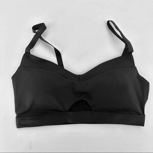 Women's Black Gymshark peekaboo balcony bra